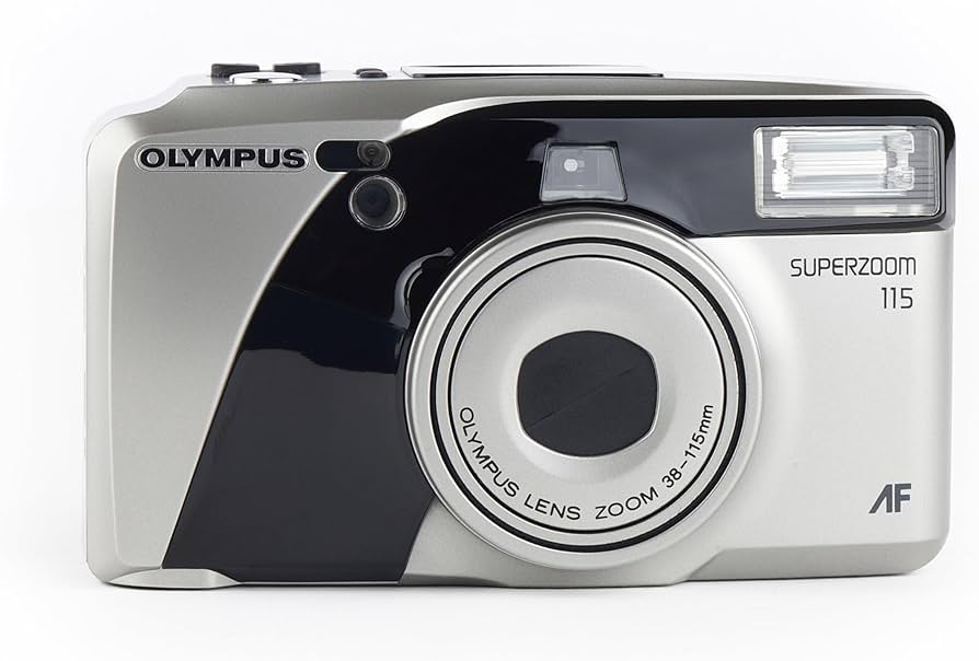 Amazon.com : OLYMPUS Super Zoom 115 35mm Camera : Point And Shoot