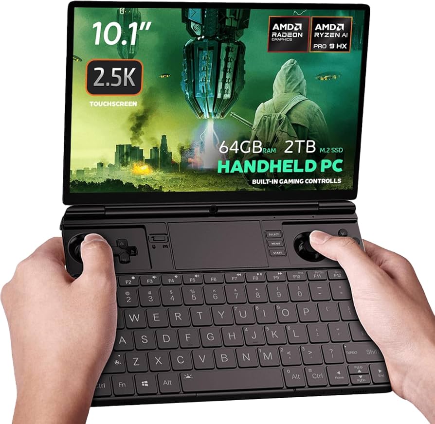 GPD Win MAX 2 2025 Handheld Gaming PC with AMD Ryzen AI 9 HX 370