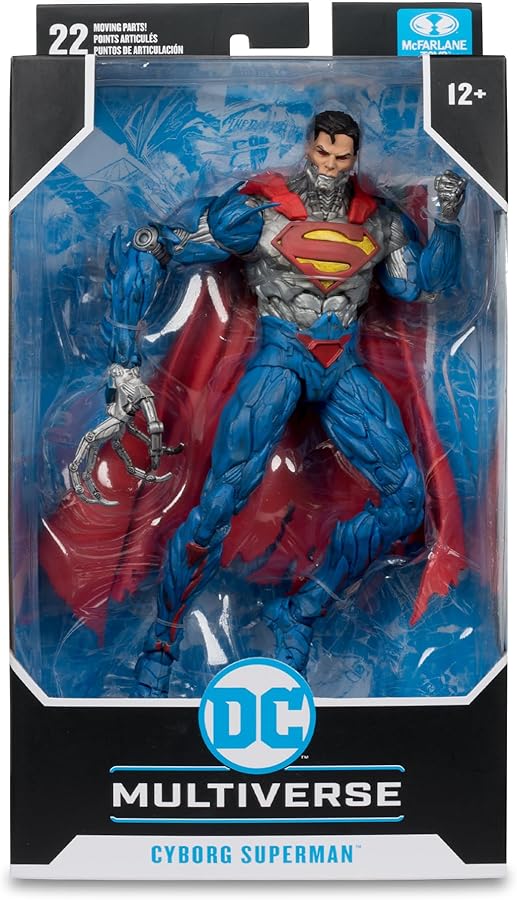 Amazon.co.jp: [McFarlane] DC Multiverse Cyborg Superman (New 52) 7