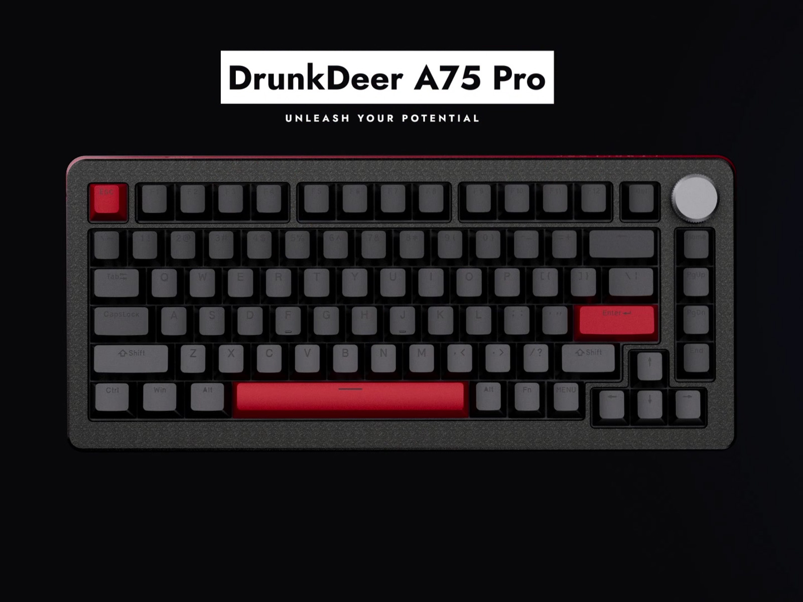 Amazon | DrunkDeer A75 Pro ラピッドトリガー 静音 磁気スイッチ