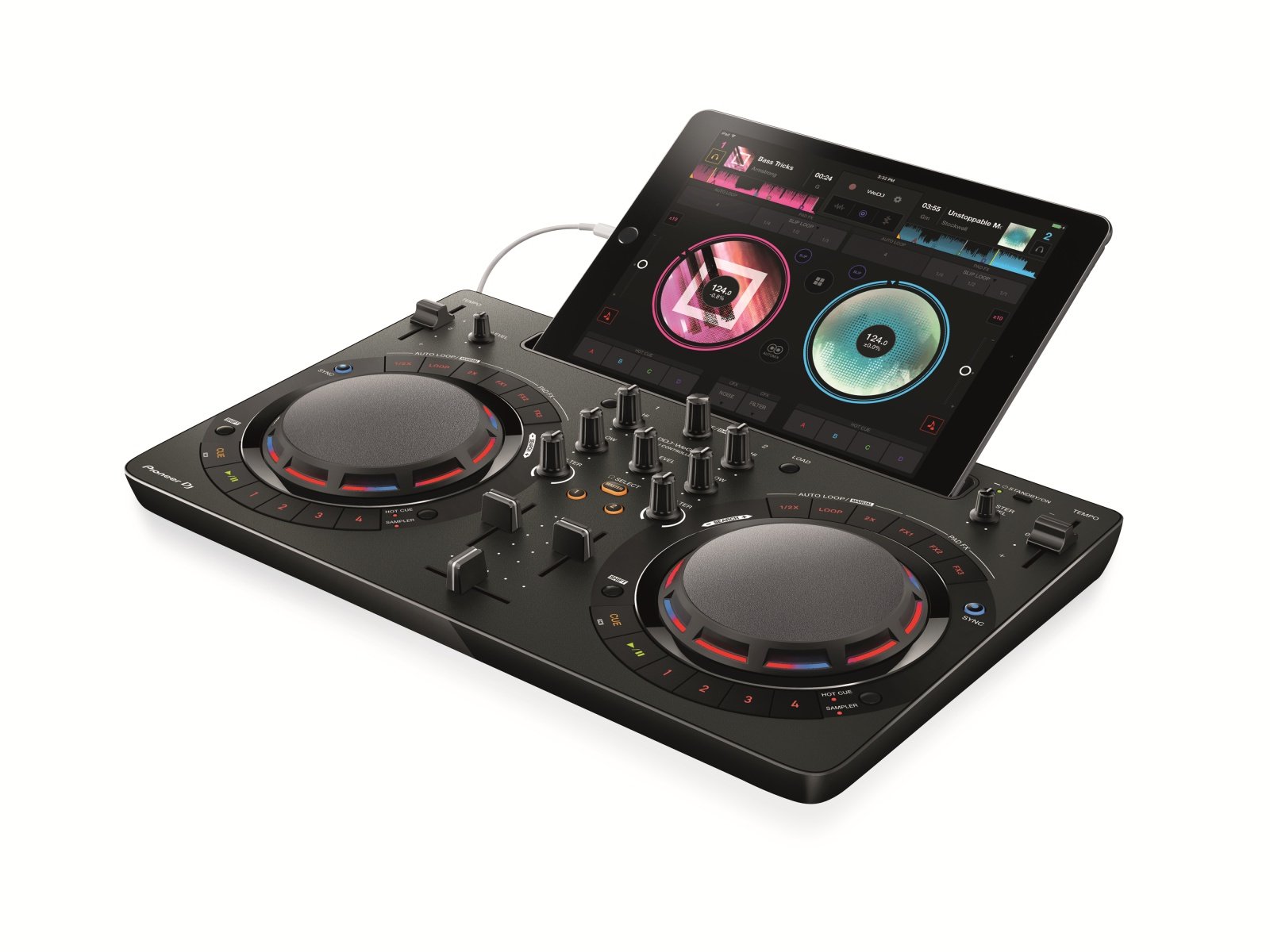 Pioneer DJ DDJ-WeGO4-K DJ Controller, Black : Amazon.co.uk