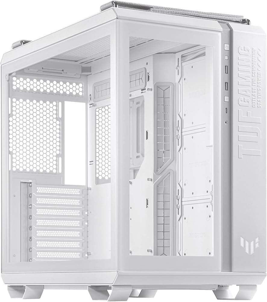 Amazon.com: ASUS TUF Gaming GT502 White ATX Full Tower PC Case