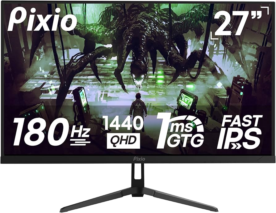 Amazon.com: Pixio PX278 Wave 27 inch 180Hz Refresh Rate Quad HD