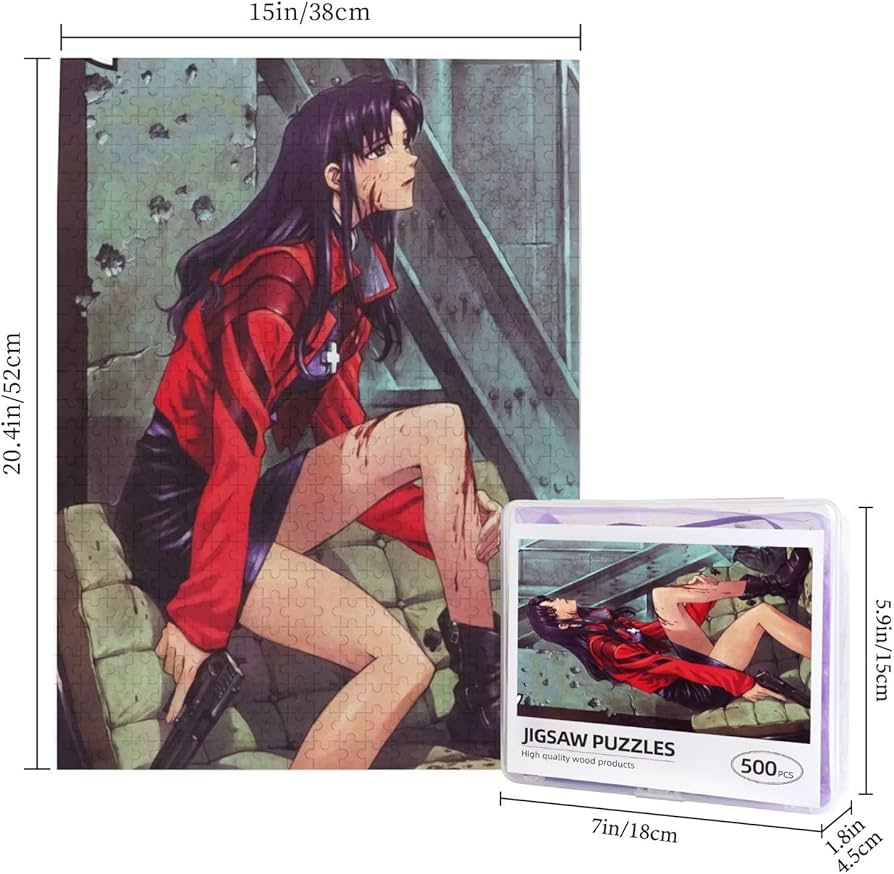 Amazon.co.jp: ジグソーパズル 新世紀エヴァンゲリオン 葛城ミサト Eva