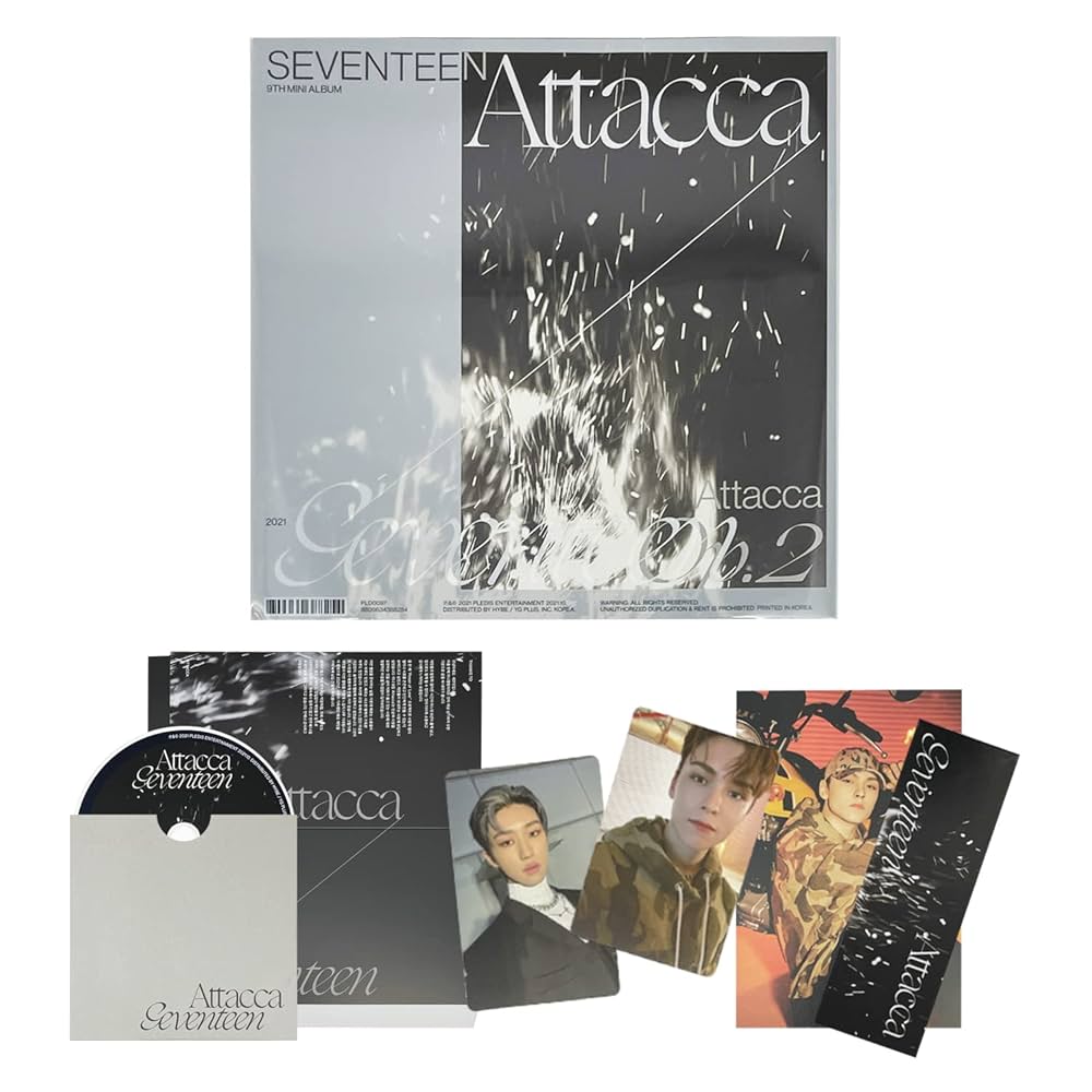 Amazon.co.jp: SEVENTEEN - 9集ミニ [Attacca] (Op.2) フォトブック+