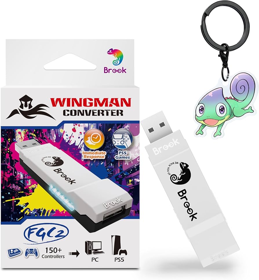 Amazon.com: Brook Wingman FGC2 Converter with Keychain-Arcade