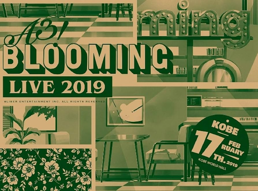 Amazon.com: A3! BLOOMING LIVE 2019 Kobe Performance Version [Blu