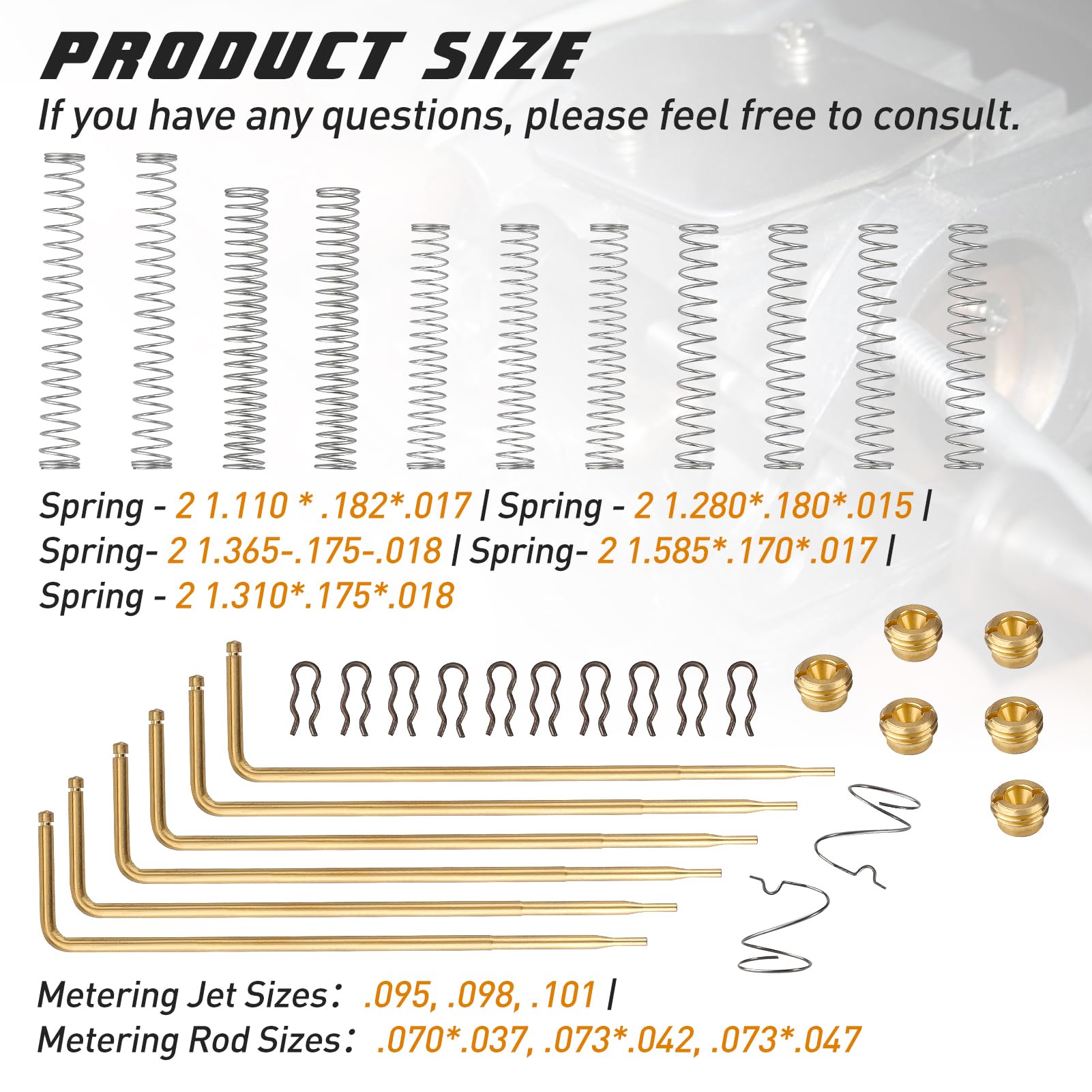 Amazon | キャブレターキャリブレーションチューニングキット エーデル