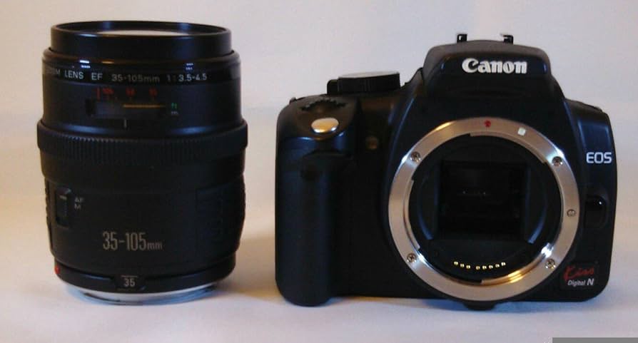 Amazon | Canon EOS KISS デジタル N ブラック ボディ EF-S 18-55Ⅱ