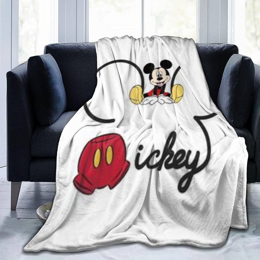Amazon｜ミッキーマウス 毛布 ブランケット シングル 着る毛布