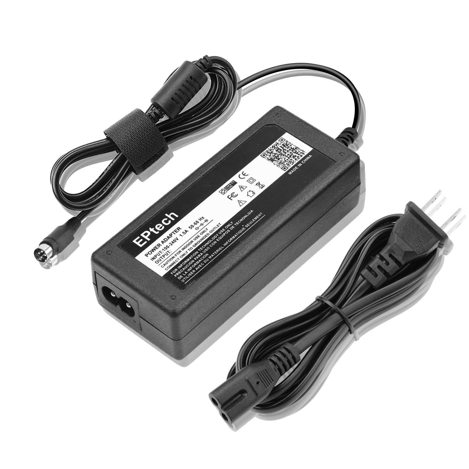 Amazon.com: AC/DC 4-Pin Adapter for Wacom Cintiq 24 24HD Touch 24
