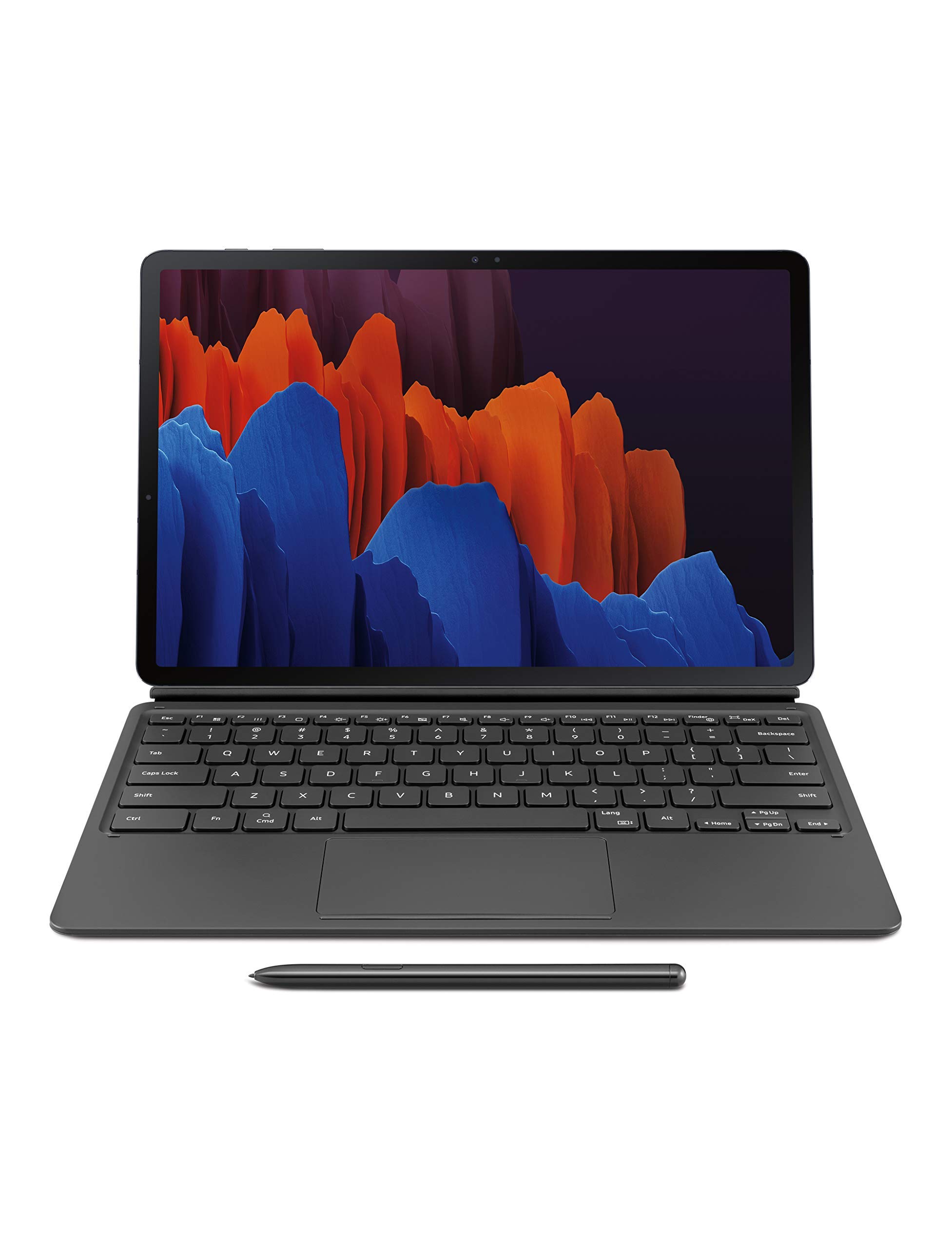 Amazon.com: Samsung Galaxy Tab S7+ Keyboard, Black (EF-DT970UBEGUJ