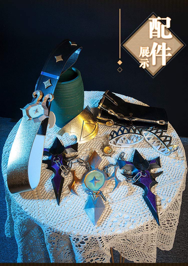 Amazon.co.jp: 原神（Genshin） アルベド コスプレ 衣装 ウィッグ フル