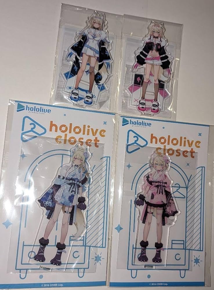 Amazon.co.jp: フワワ モココ ホロ ライブ EN Advent アクリルスタンド