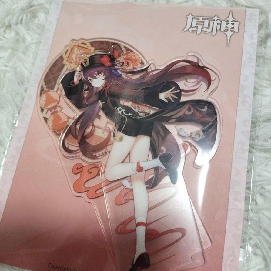 Amazon.co.jp: 『公式』原神 アクリルスタンド フータオ胡桃 アクスタ