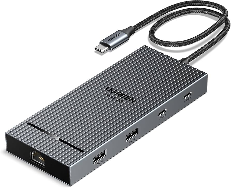 Amazon.com: UGREEN 10 in 1 USB C Docking Station Dual 4K Monitor