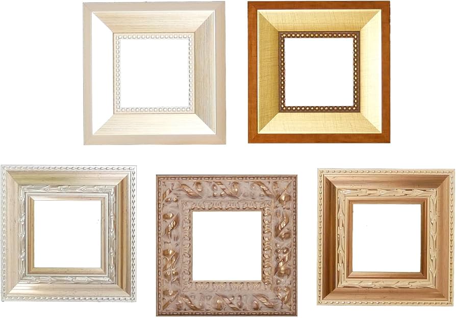 Amazon.co.jp: 小さい ミニ 額縁 額 アンティーク調 アートフレーム