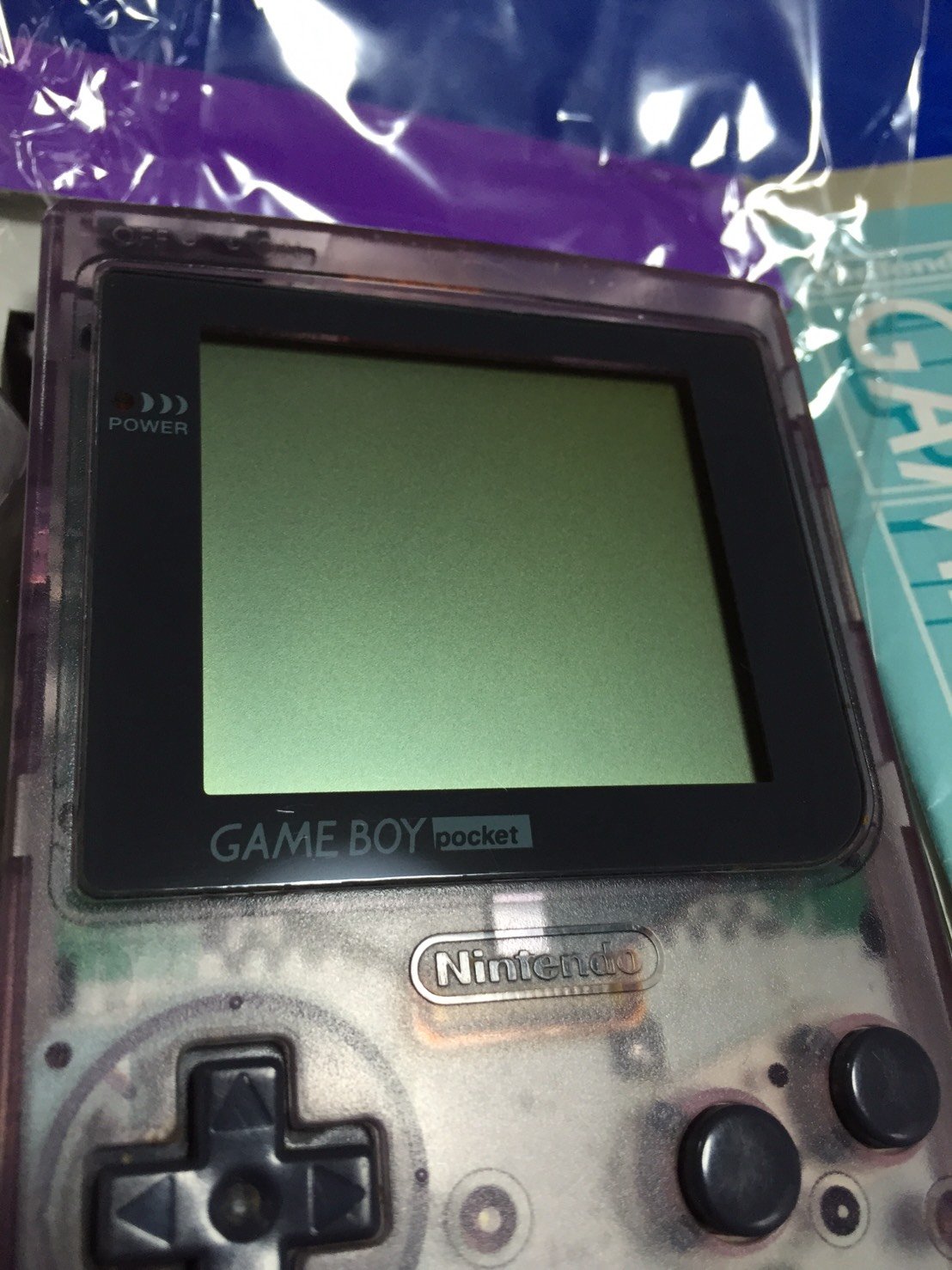 Amazon | ゲームボーイポケット クリアパープル | 本体・周辺機器