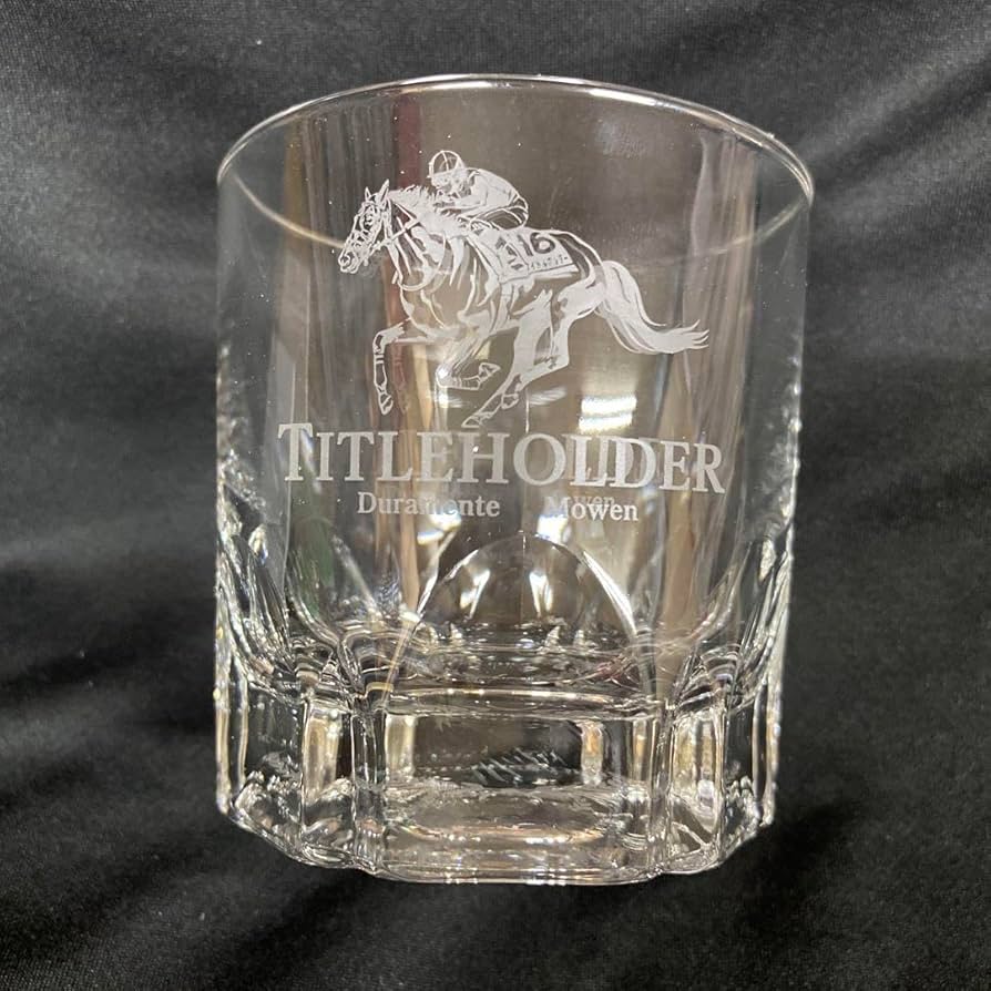 Amazon | ［競馬］タイトルホルダー ウイスキーグラス／JRA／ロック