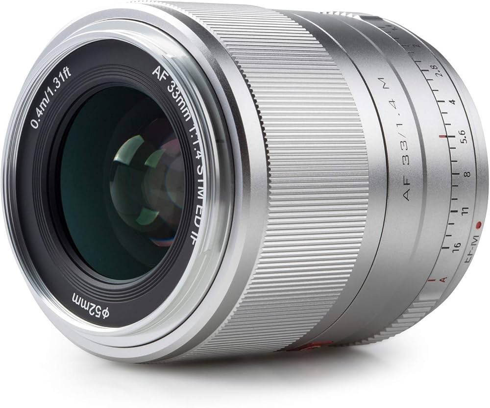 Amazon.co.jp: VILTROX 単焦点レンズ EF-M 33mm f1.4 STM AF キャノン