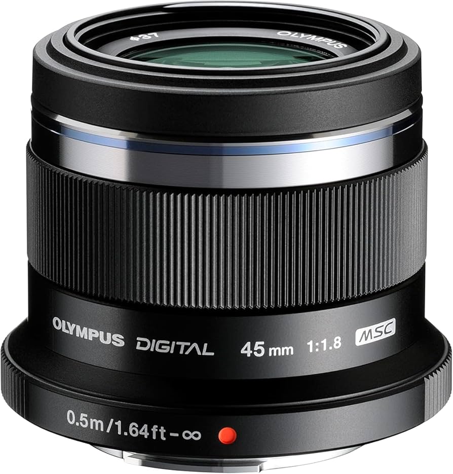 Amazon.com : Olympus M. Zuiko Digital ED 45mm f1.8 (Black) Lens