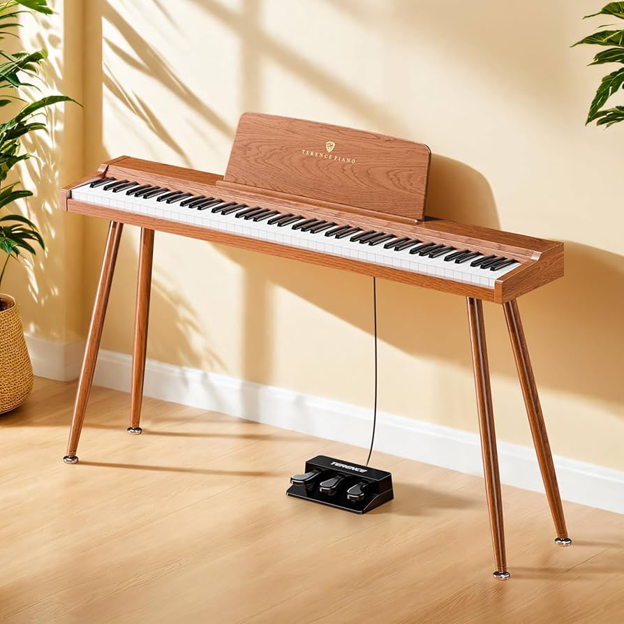 J-8000 ブラウン電子ピアノ 88鍵 J-8000 ブラウン電子ピアノ 88鍵 J