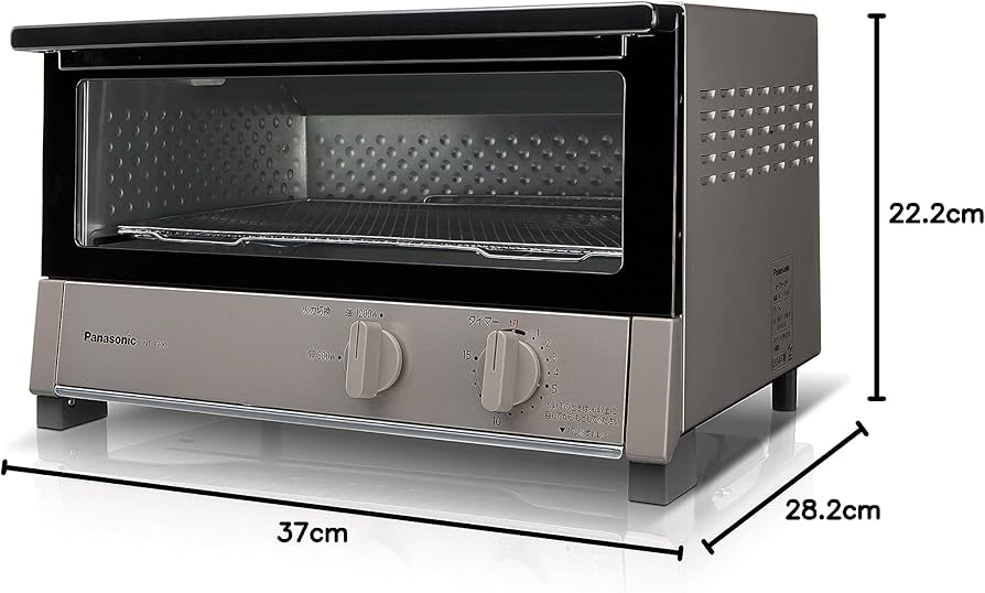 Amazon | パナソニック オーブントースター 2段階火力切替 ベージュ