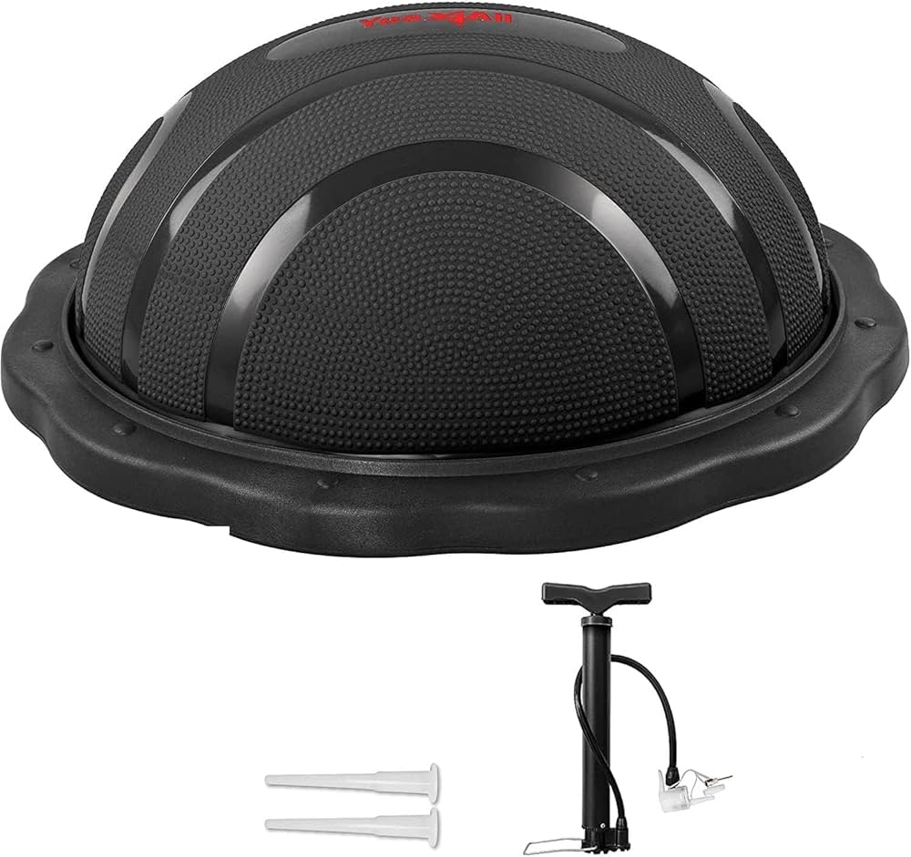 Amazon | イエスフォーオール(Yes4All) ハーフバランスボール ブラック