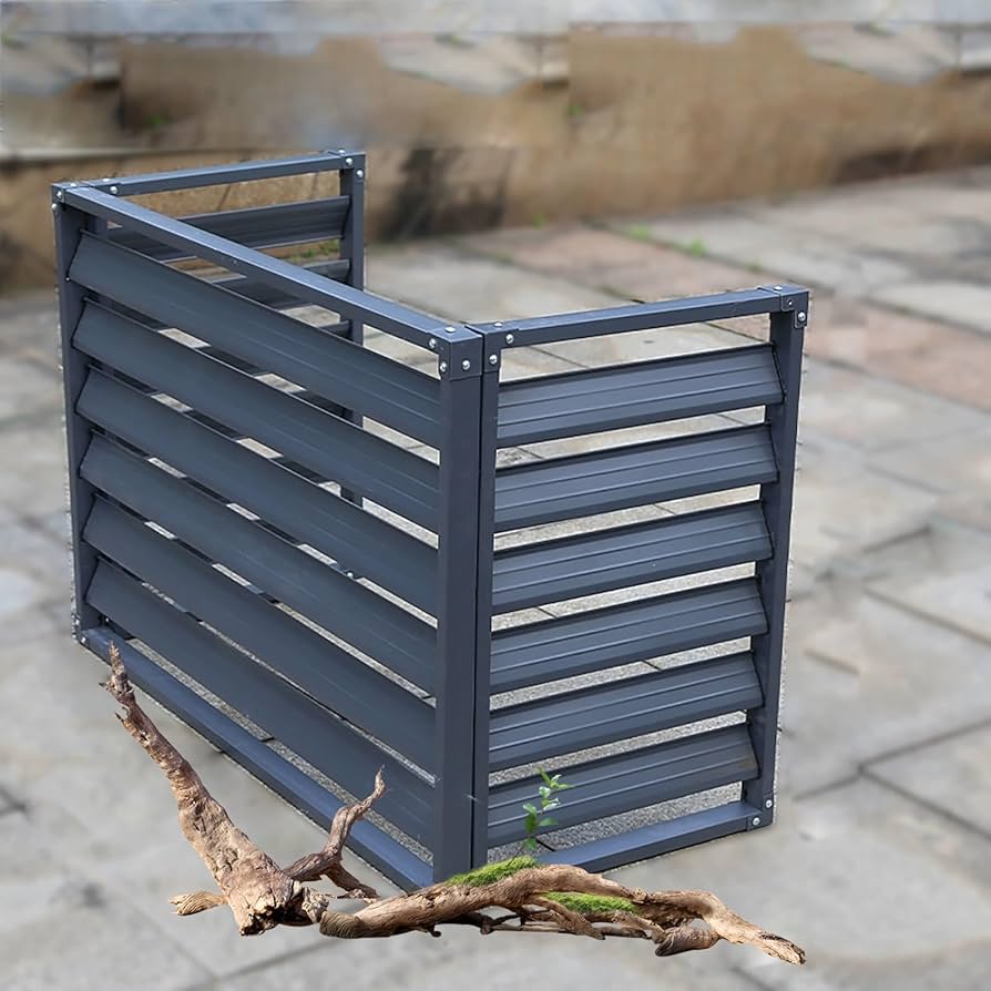 Amazon.co.jp: エアコン室外機カバー、エアコン室外機支持枠、エアコン