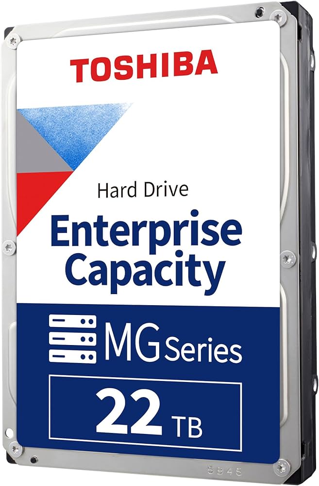 Amazon.com: Toshiba 22TB Enterprise Internal Hard Drive – MG