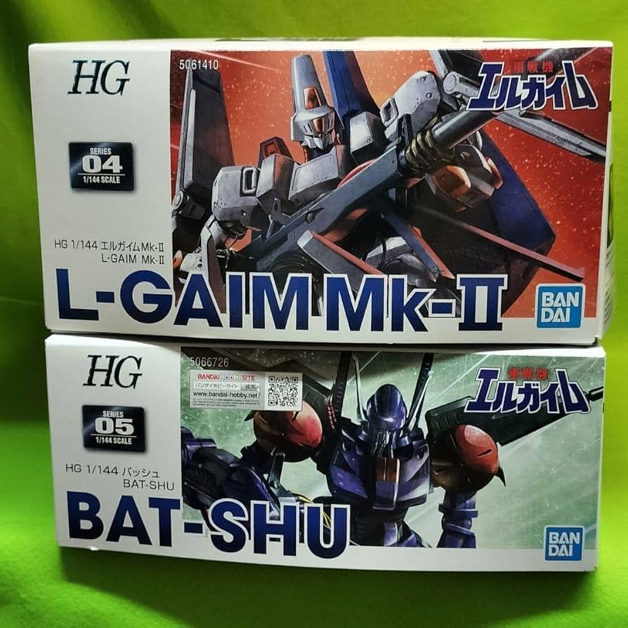 HG 1/144 エルガイムMk-ll &バッシュセット HG エルガイム エルガイム