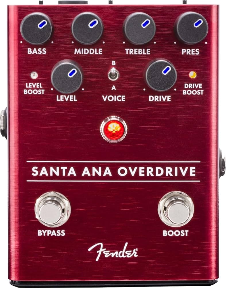 Amazon.com: Fender Santa Ana Overdrive Pedal : Musical Instruments