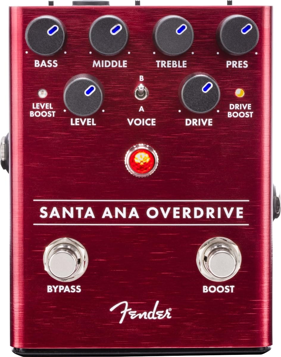 Amazon.com: Fender Santa Ana Overdrive Pedal : Musical Instruments