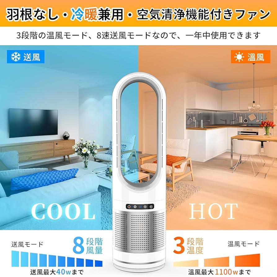 Amazon.co.jp: FUXNGZI セラミックヒーター 暖房器具 ファンヒーター
