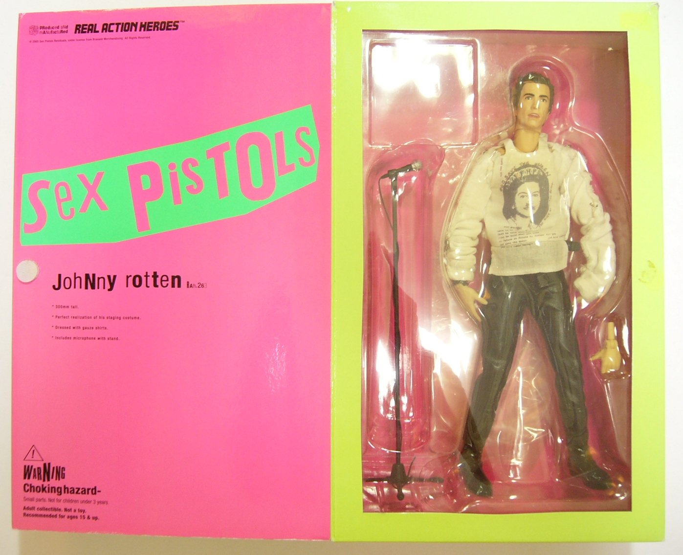 Amazon.co.jp: RAH リアルアクションヒーローズ SEX PISTOLS Johnny
