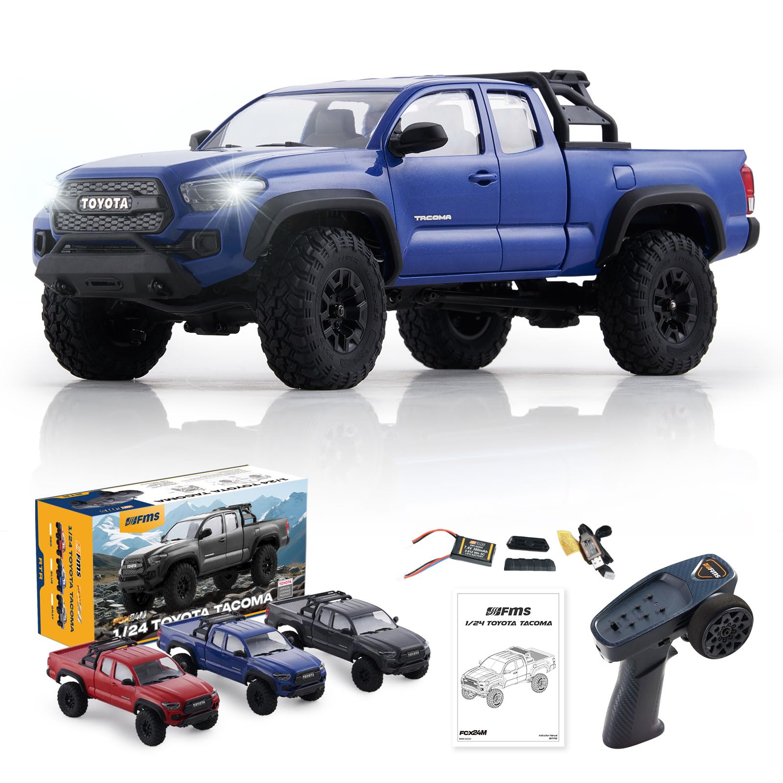 Amazon | BEEZRC FMS 1/24 RCクローラー FCX24M タコマ トヨタ