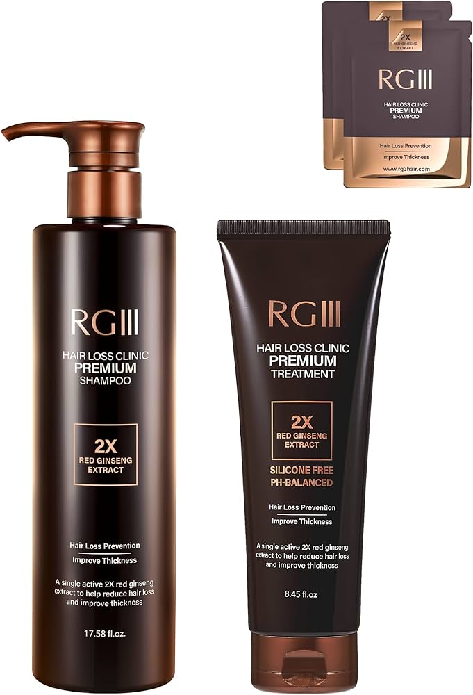 Amazon.com: RGIII RG3 PREMIUM SHAMPOO AND TREATMENT SET 2X RED