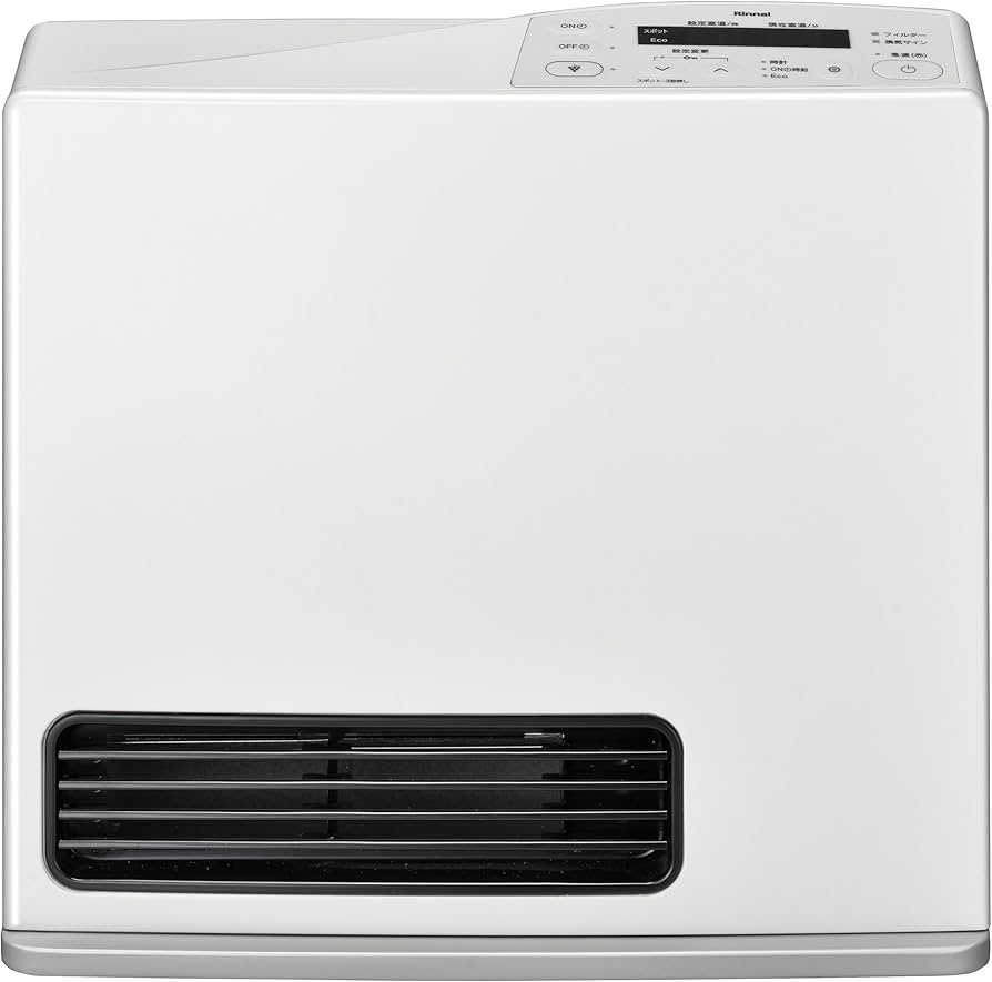 Amazon | リンナイ ガスファンヒーター 木造7畳/コンクリート造9畳まで