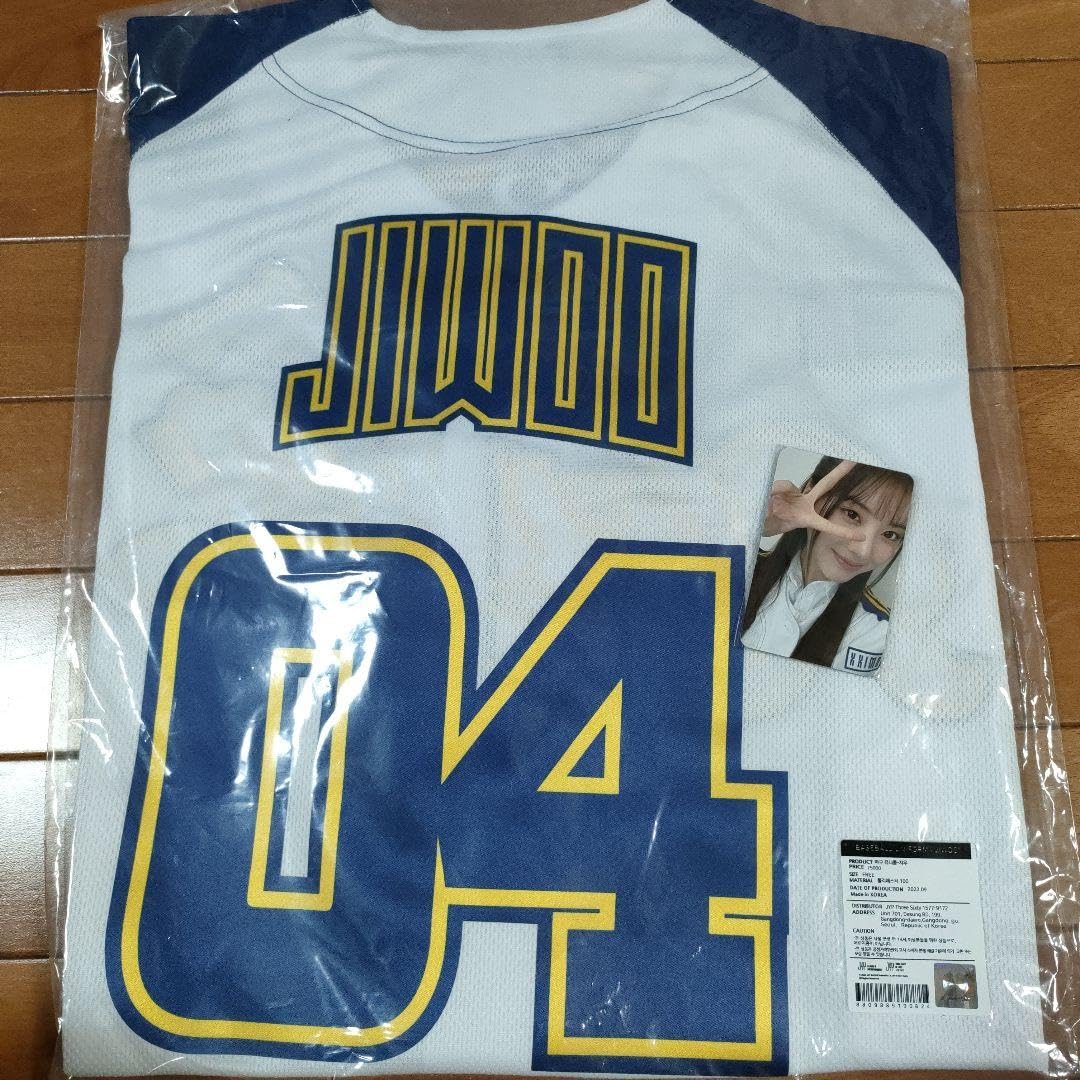Amazon.co.jp: NMIXX Soul Funkong Jiu Baseball Jersey with Trading