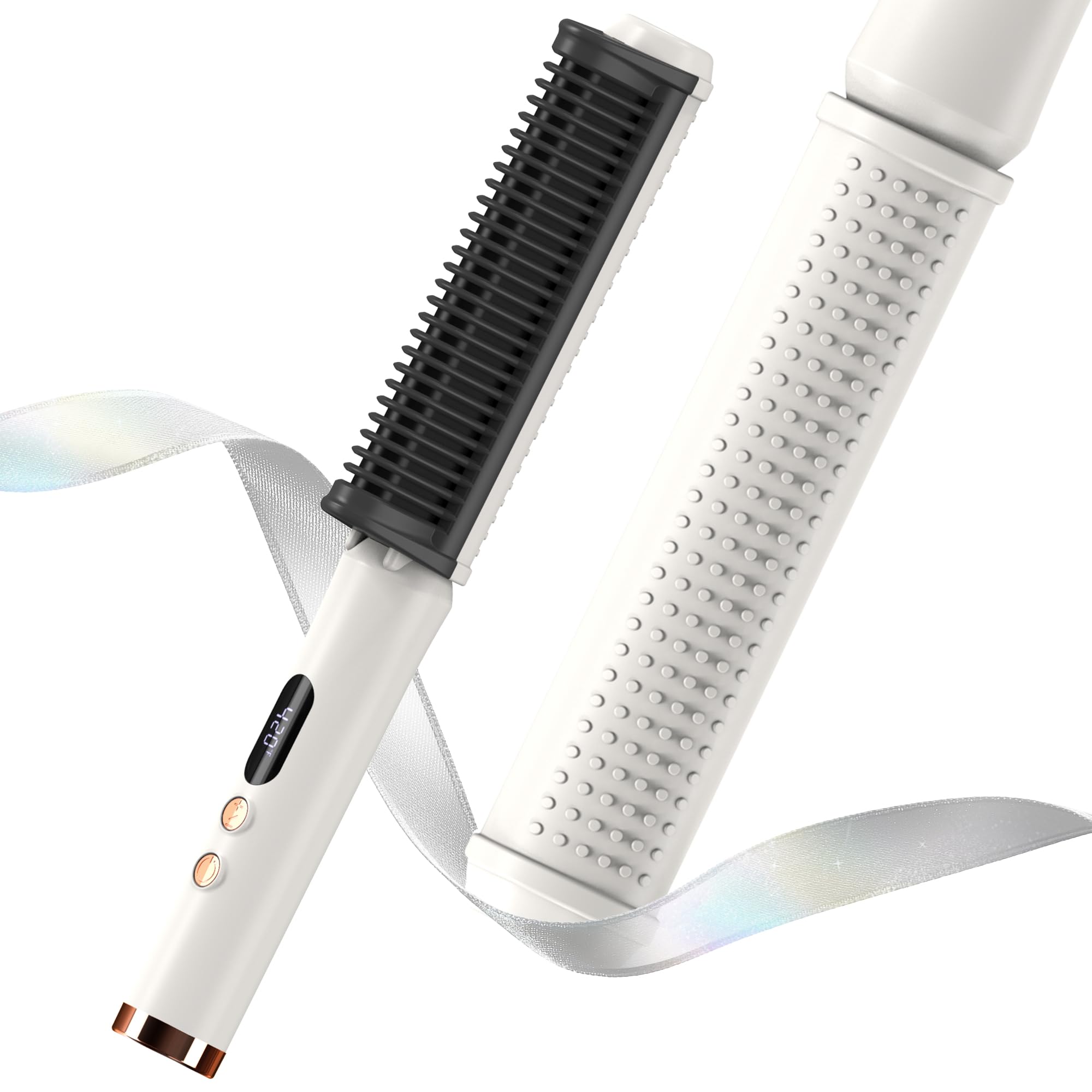 Amazon.com : Hair Straightener Brush, Negative Ion Hair