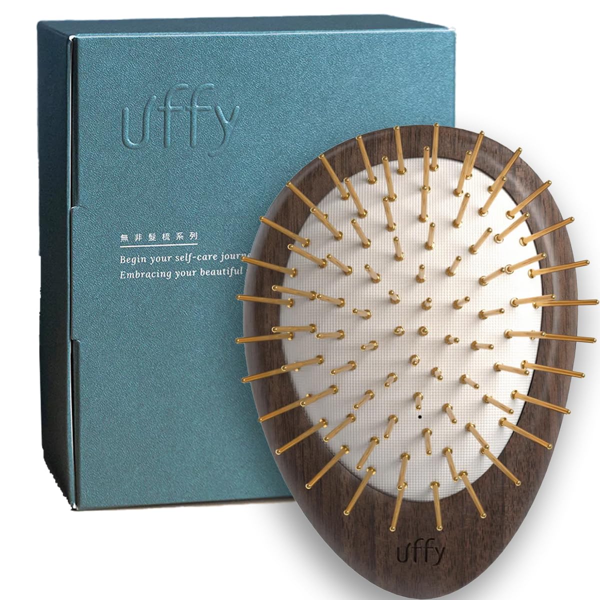 Amazon | Uffy 鍼(ハリ)ブラシ 特許取得技術使用 24金 カッサ 顔