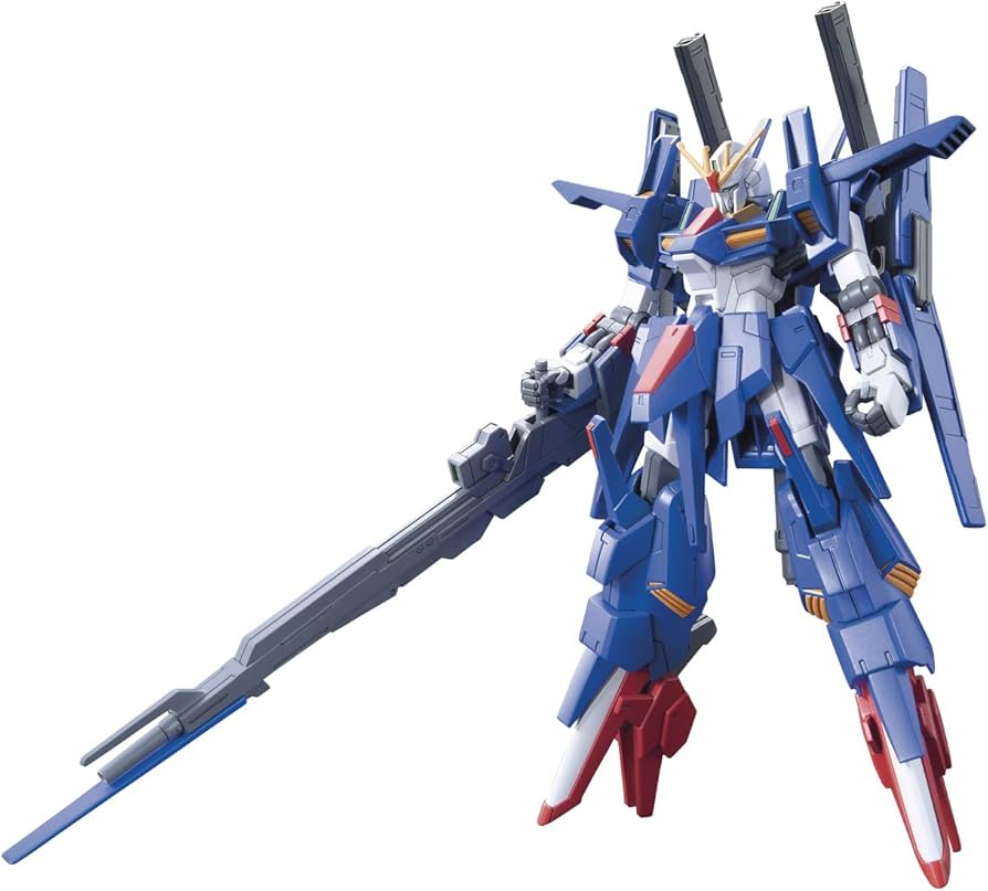 Amazon.co.jp: HGBF Gundam Build Fighters Tri ZZII (Double Zetzo