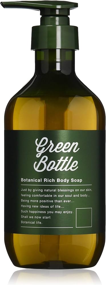 Amazon | グリーンボトル ボタニカルリッチボディソープ | ダリヤ