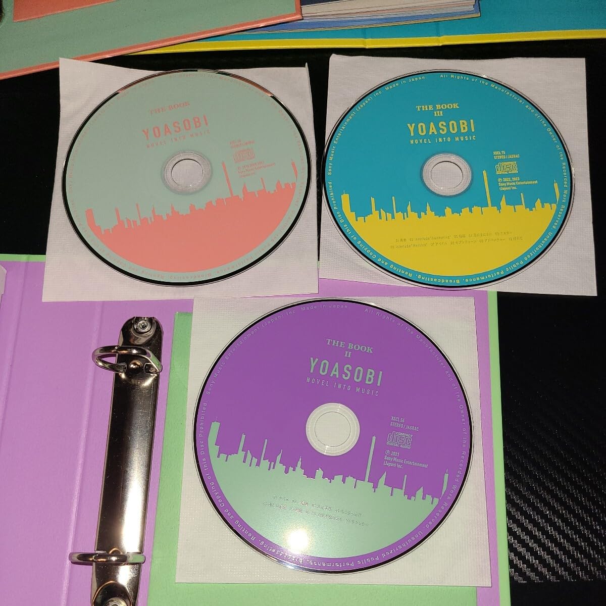 Amazon.co.jp: YOASOBI アルバム 3点セット THE BOOK Ⅰ Ⅱ Ⅲ
