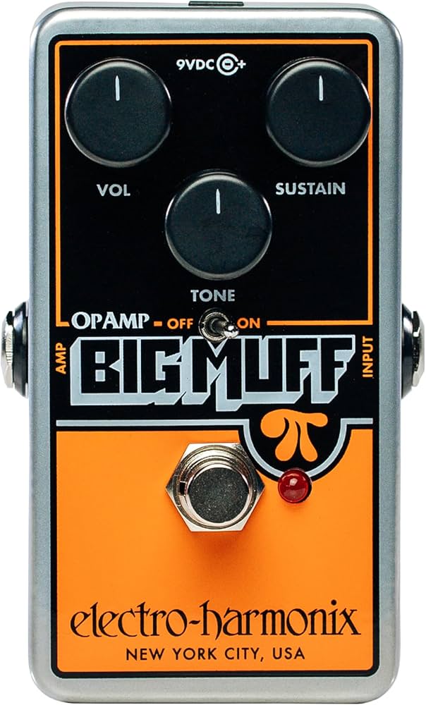 Amazon.com: Electro-Harmonix Op Amp Big Muff Pi Fuzz Pedal