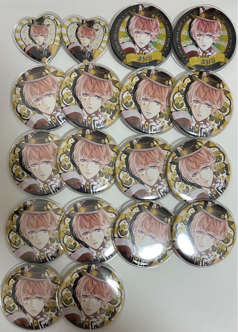 シ*」様 DIABOLIK LOVERS 缶バッジ 逆巻 シュウ 缶バッジ DIABOLIK