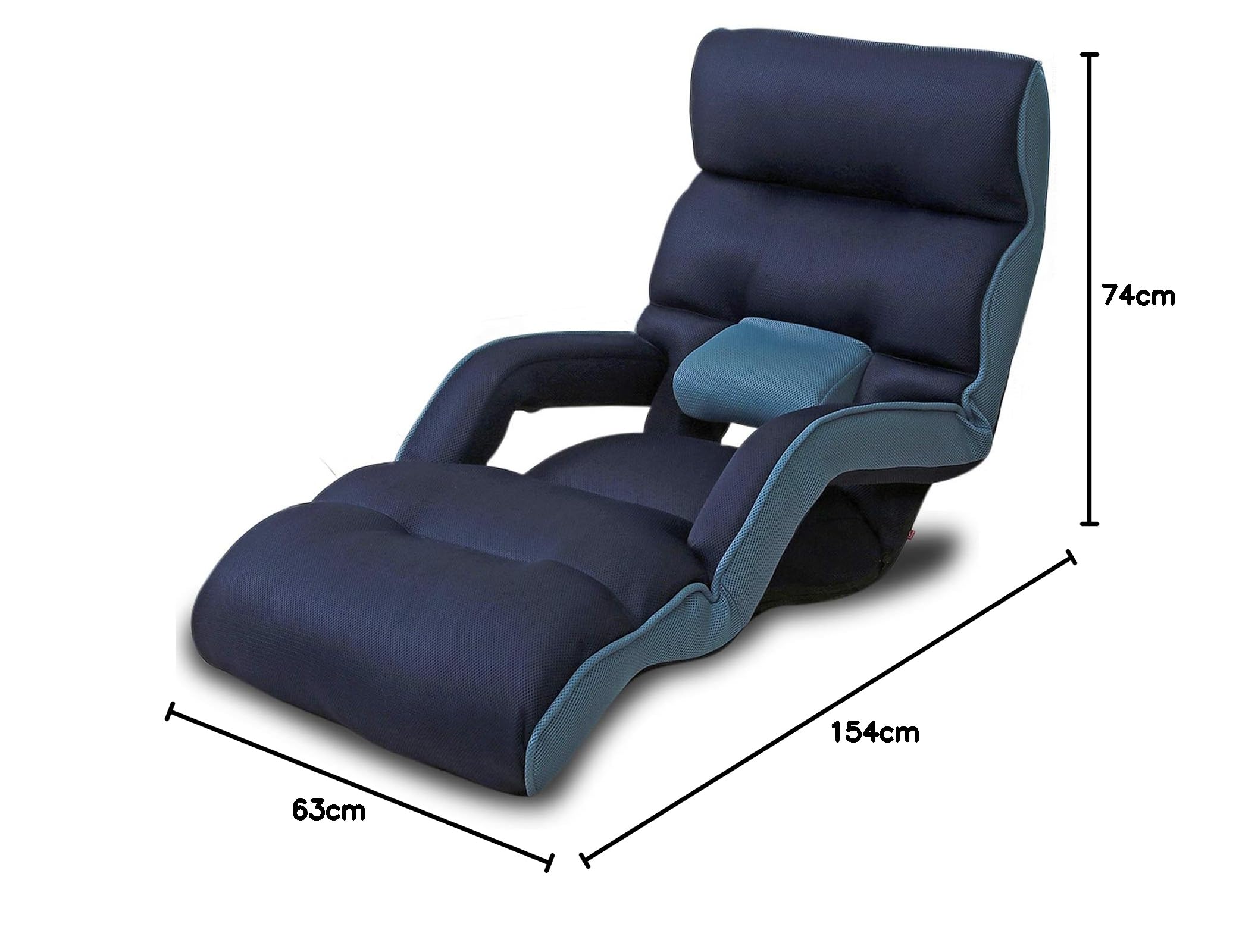 Amazon｜座椅子生活 明光ホームテック 腰の神様がくれた座椅子 ロング