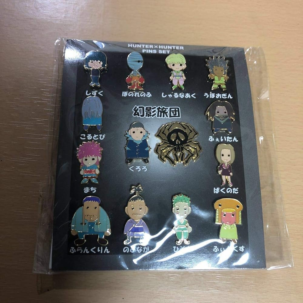 Amazon.co.jp: HUNTER×HUNTER 幻影旅団 ピンバッジ ピンバッチ ピンズ