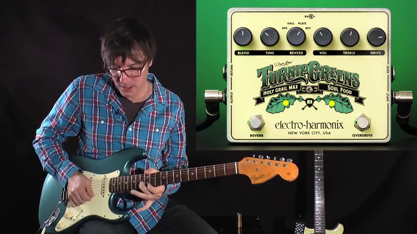 Amazon.com: Electro-Harmonix Turnip Greens Overdrive/Reverb Multi