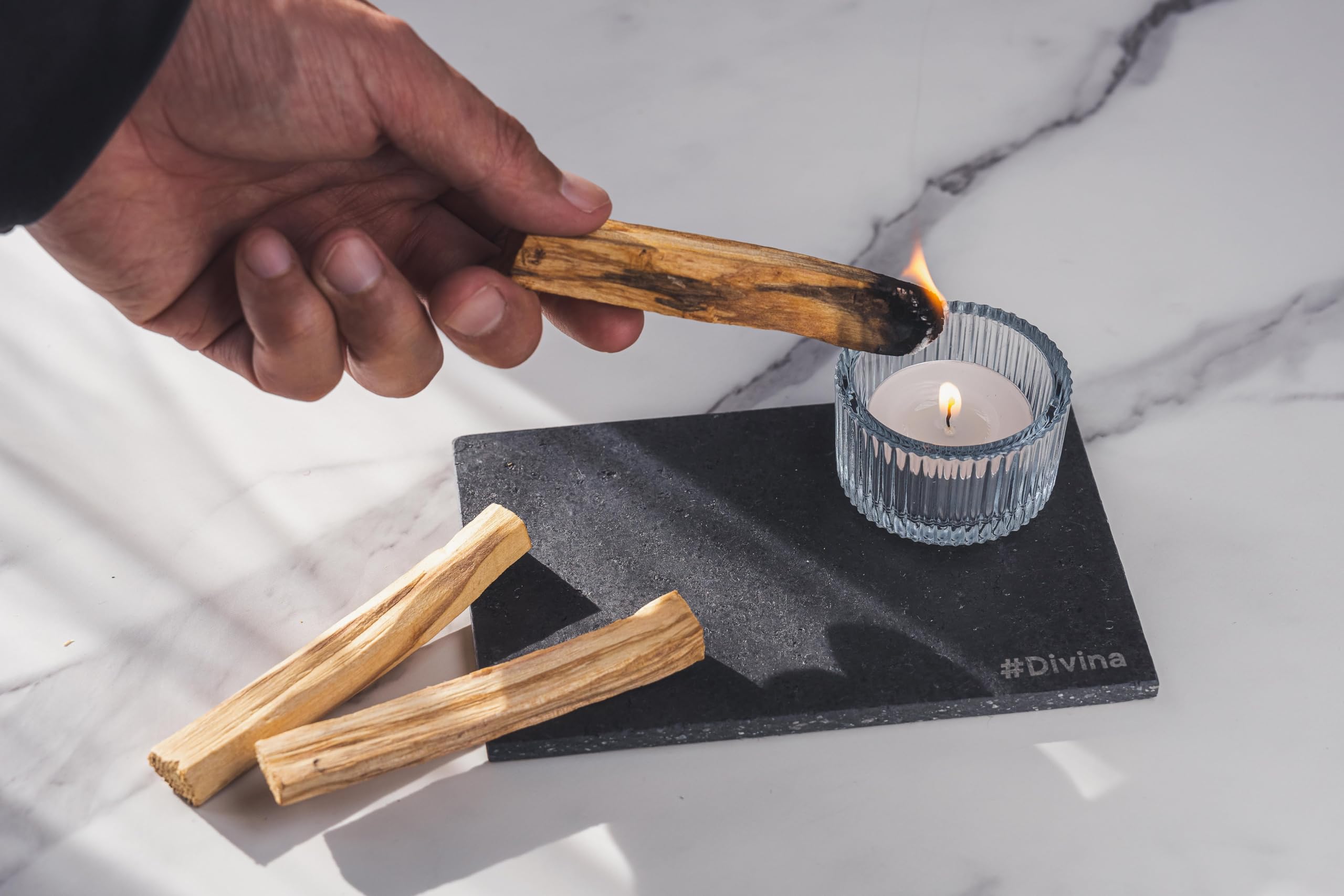 Amazon.co.jp: #Divina スターターキット パロサント 香木 お香 ギフト